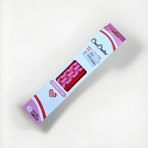 NIB 4 Char Charms Stanley Valentine Tumbler Straws Hearts Pink Red 40 oz Love